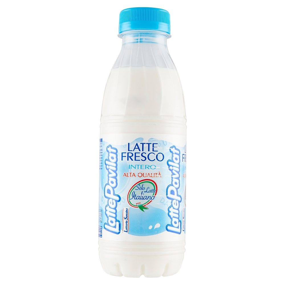 Latte Fresco Intero Alta Qualità, 500 ml